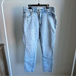 Abercrombie Skinny High Rise Light Wash Denim Jeans